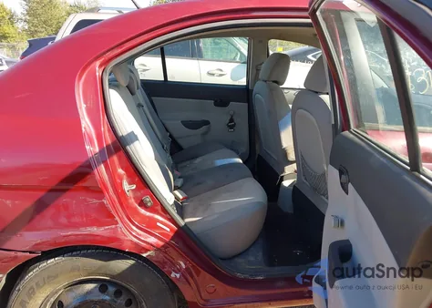 2011 Hyundai Accent Gls from USA, damaged, VIN KMHCN4AC0BU574054